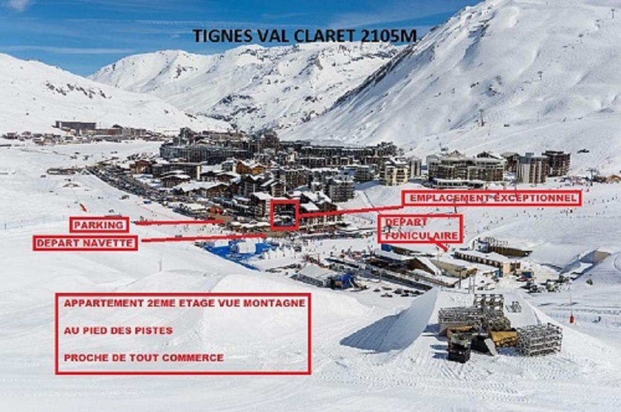 Studio Au Pied Des Pistes Et Funiculaire Tignes Exterior foto
